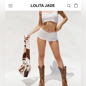 LOLITA JADE PONY GIRL MESSENGER FUZZY FURRY BAG -SOLD OUT